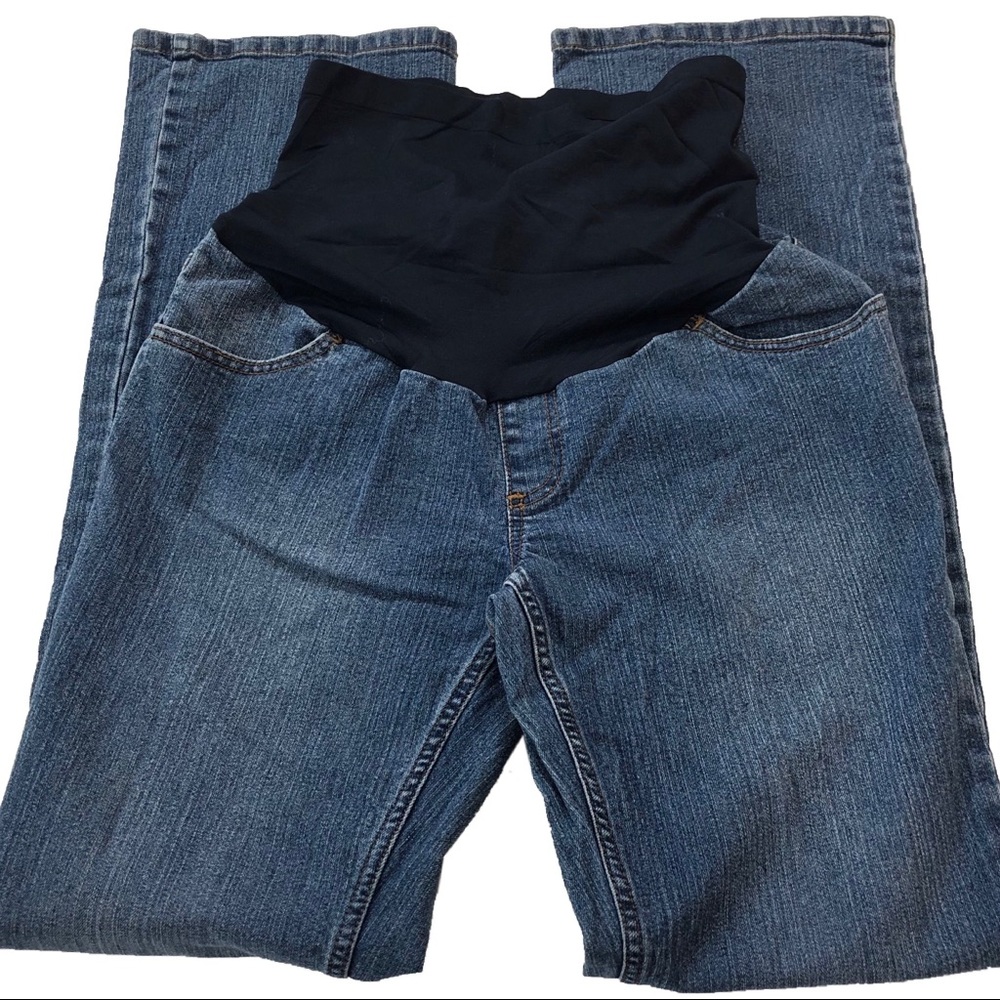 EUC Motherhood Maternity Fit Panel Jeans Small